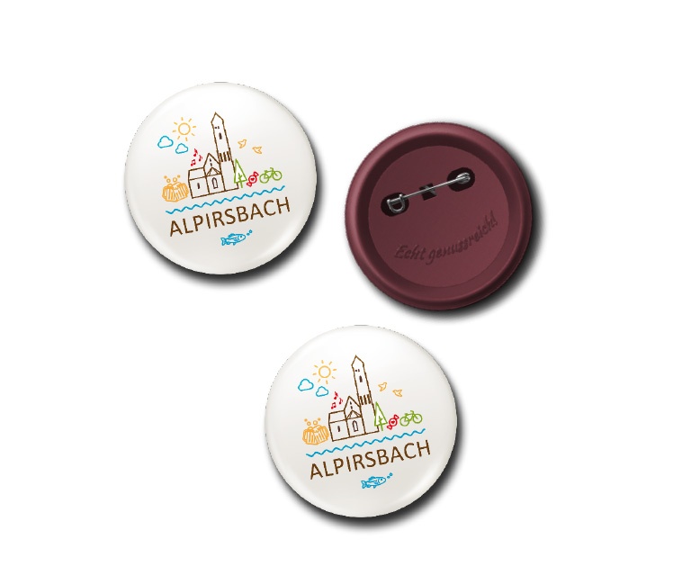 Alpirsbach-Buttons