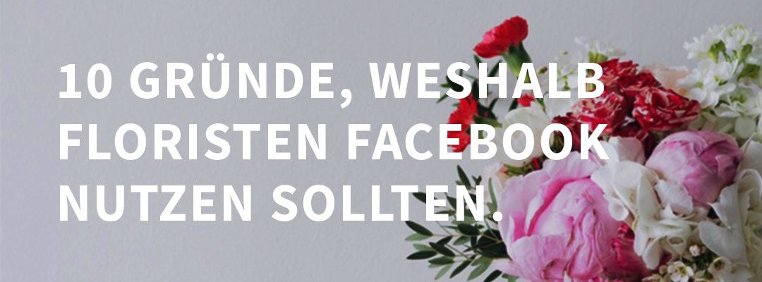 facebook für Floristen